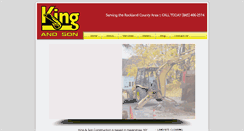 Desktop Screenshot of kingandson.net